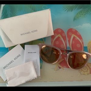 Michael Kors Rose Gold Sunglasses
